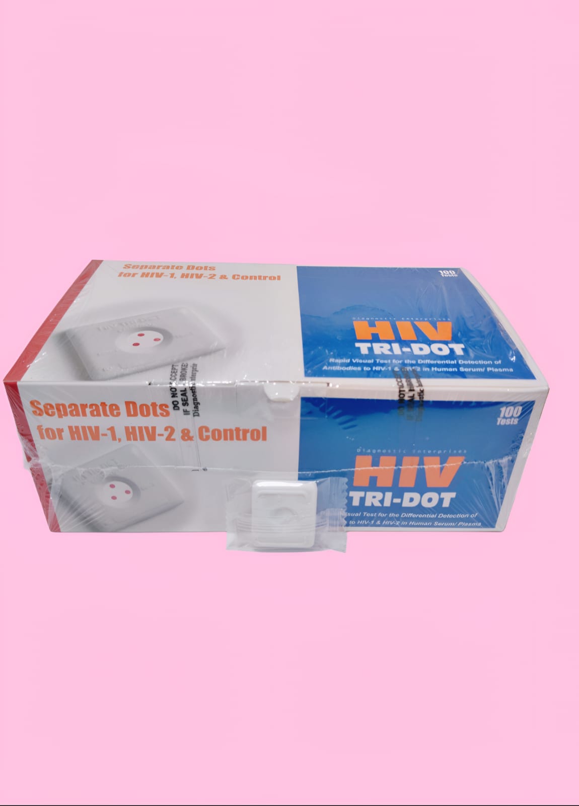 HIV TRIDOT - Pack of 100 Tests Kit