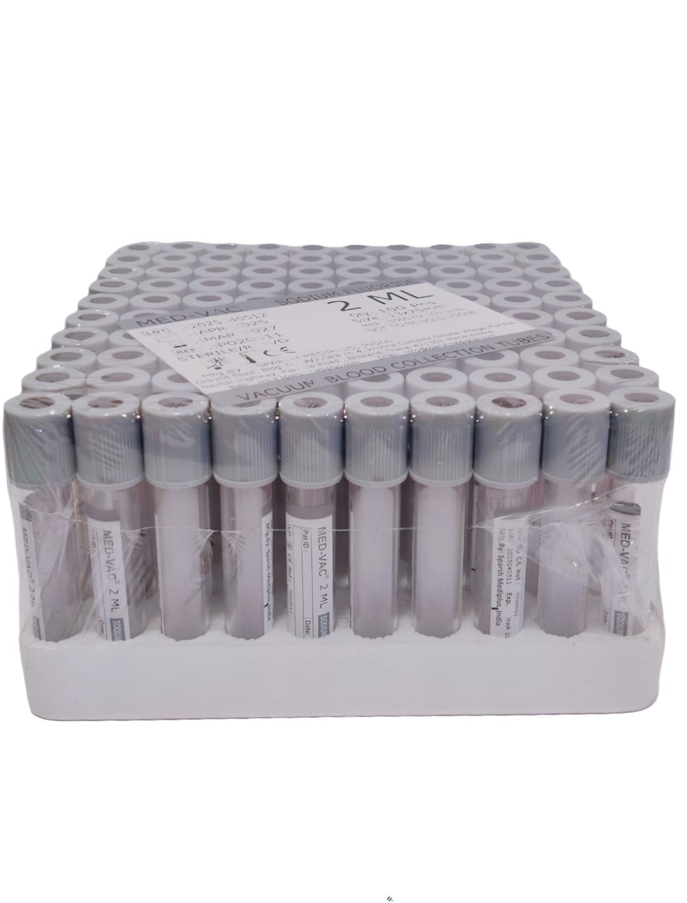MED-VAC – Glucose (Fluoride Oxalate) 2 ml