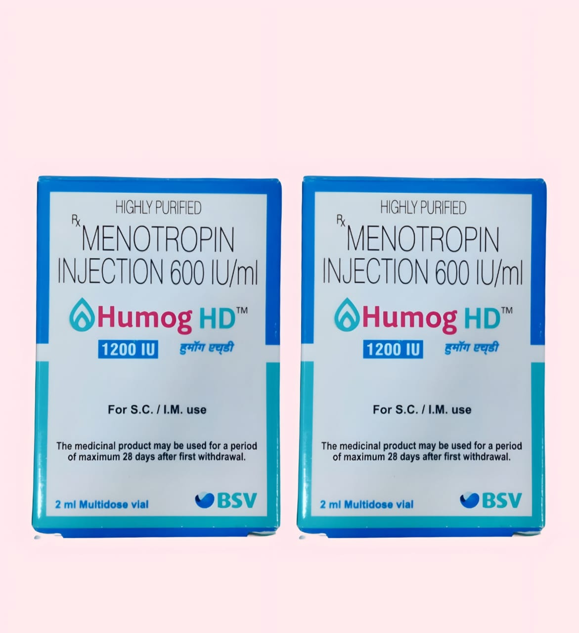 Humog HD 1200 IU Injection Menotropin
