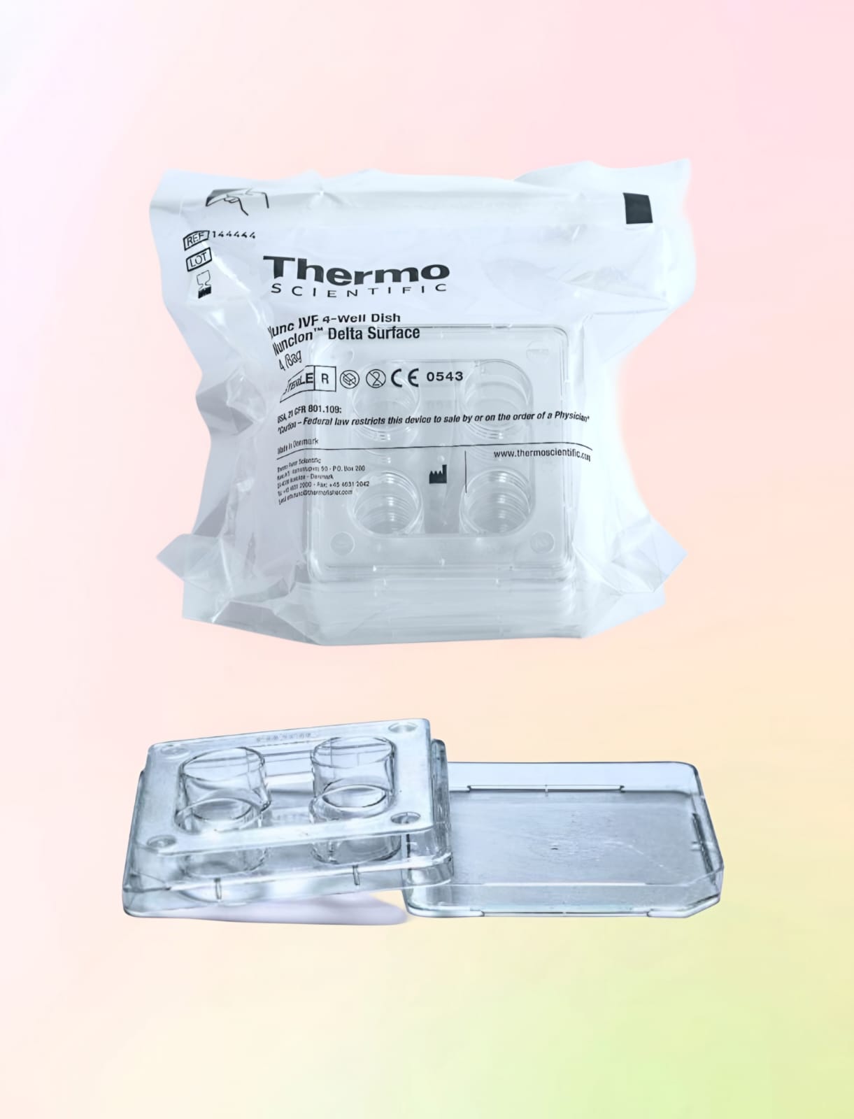 THERMOSCIENTIFIC NUNC 4 WELL 144444 (Pack of 1)